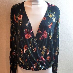 LOVESTITCH Deep V Neck Blouse